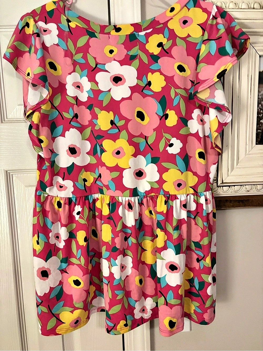 Floral Short Sleeve Dress